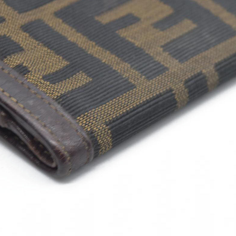 $395 Fendi Vintage Kiss Lock French Wallet