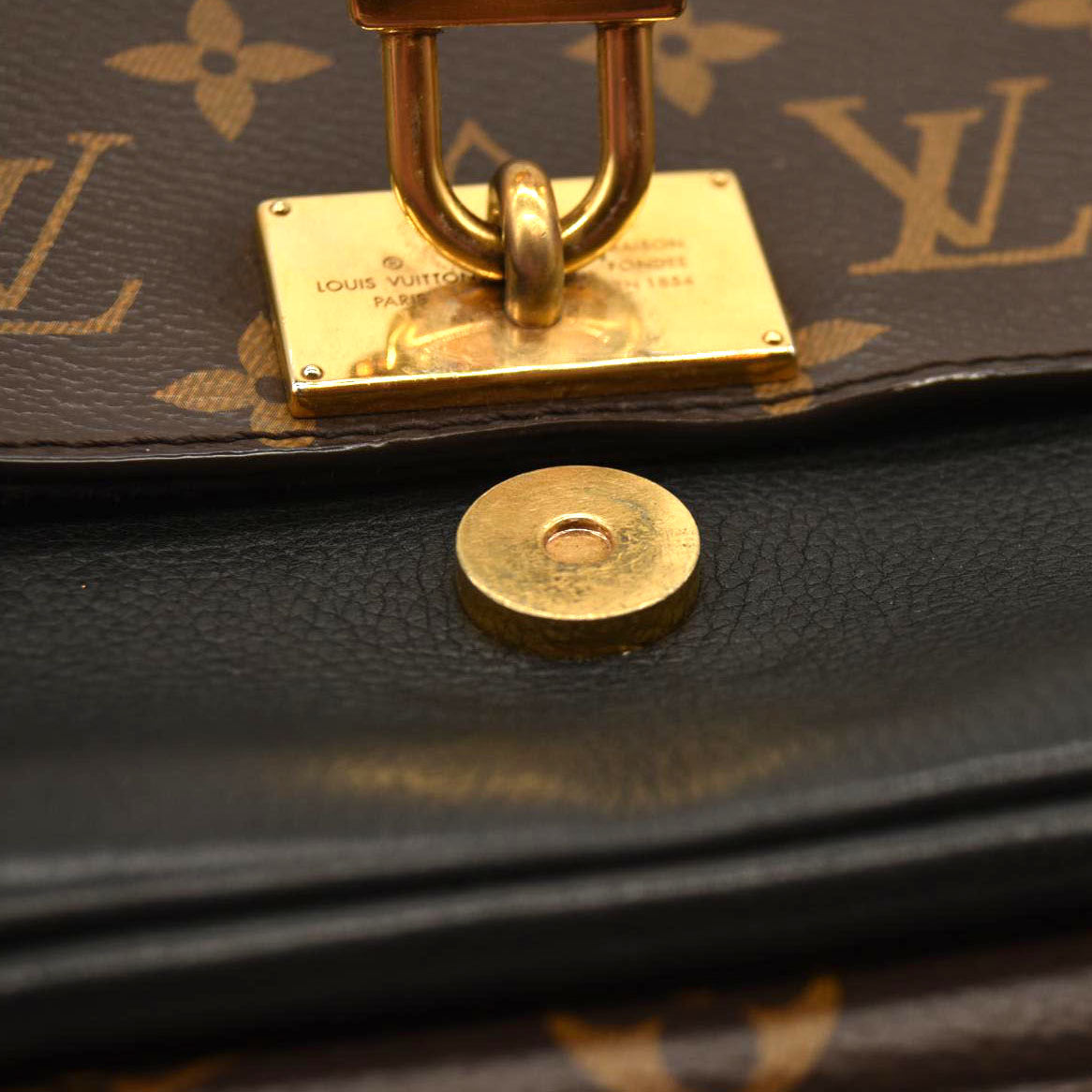 LOUIS VUITTON  Monogram Marignan Black FL3108