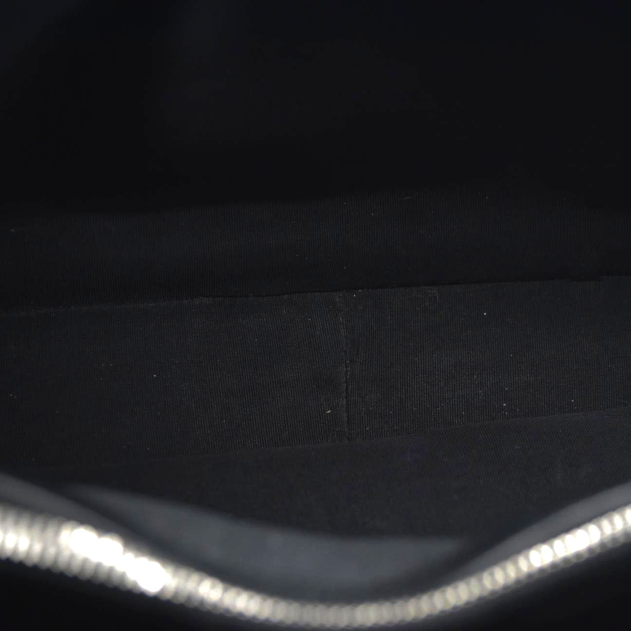 AUCTION $2900 Chanel  Caviar Quilted Grand Shopping Tote GST Black Silver Hardware 2008