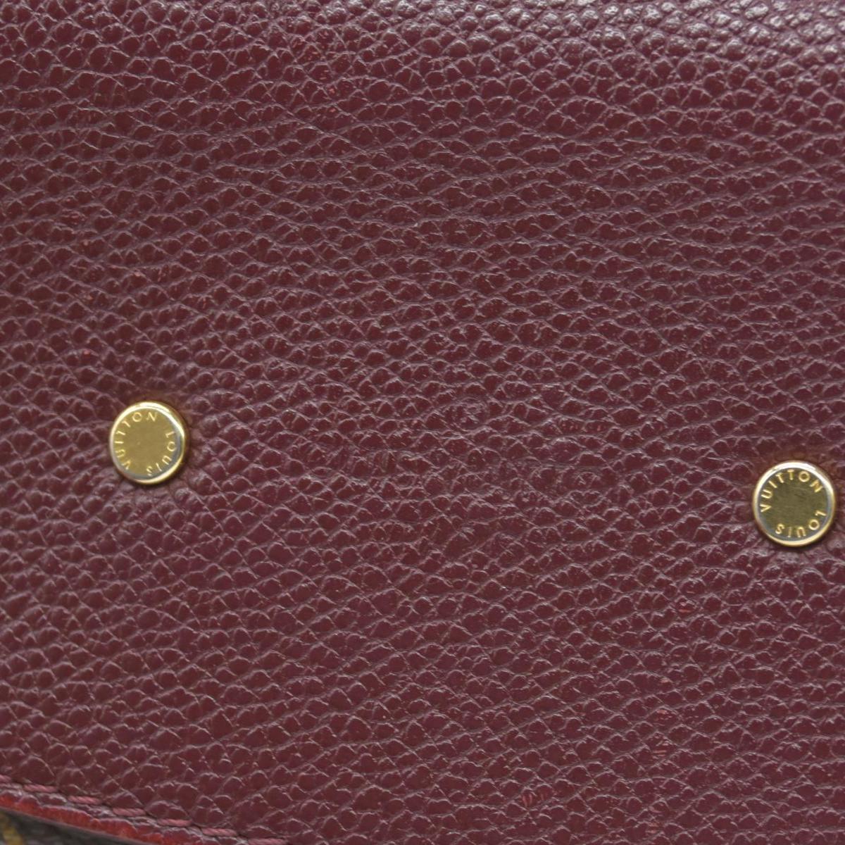 $2410 Louis Vuitton  LV Monogram Saint Placide PM Burgundy