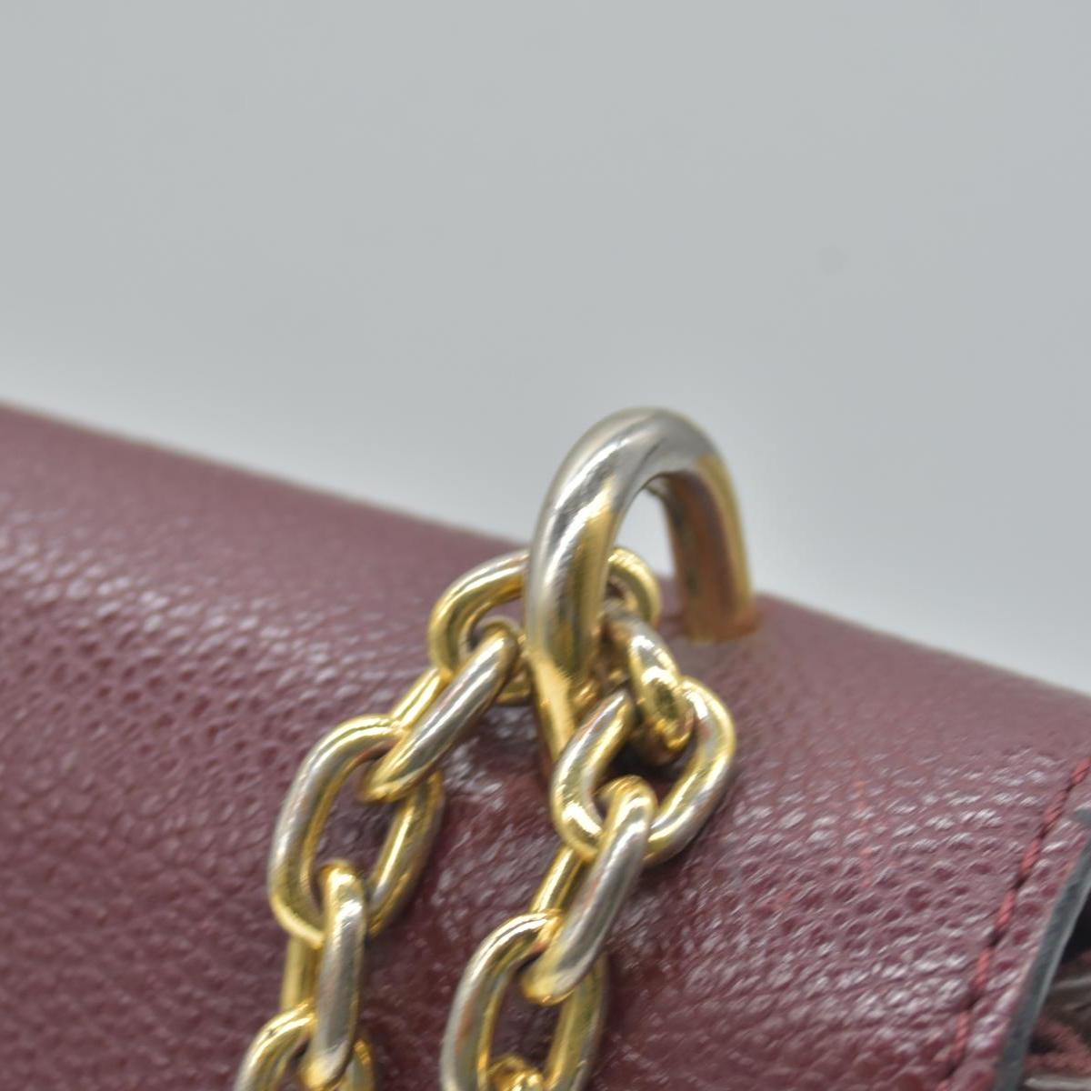 $2410 Louis Vuitton  LV Monogram Saint Placide PM Burgundy