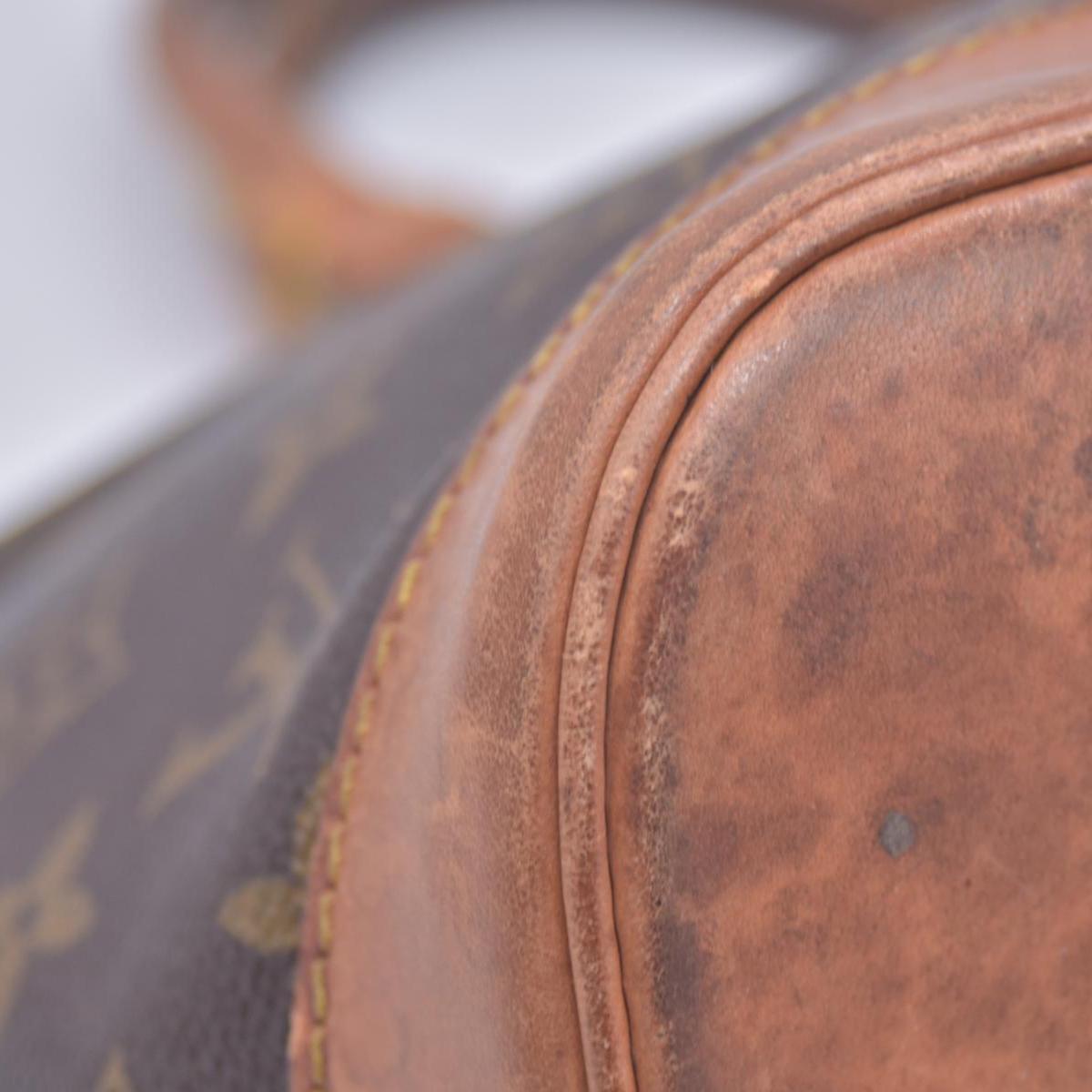 $2090 1993 Louis Vuitton Monogram Alma Tote Hand Bag Purse Brown VI0933 10021025