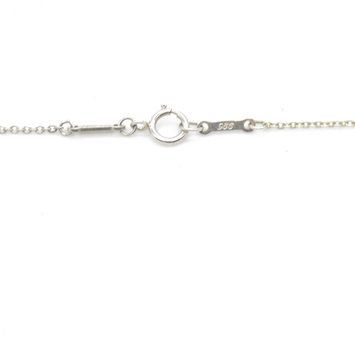 $360 Tiffany & CO Sterling Silver Elsa Peretti Mini Dove Necklace