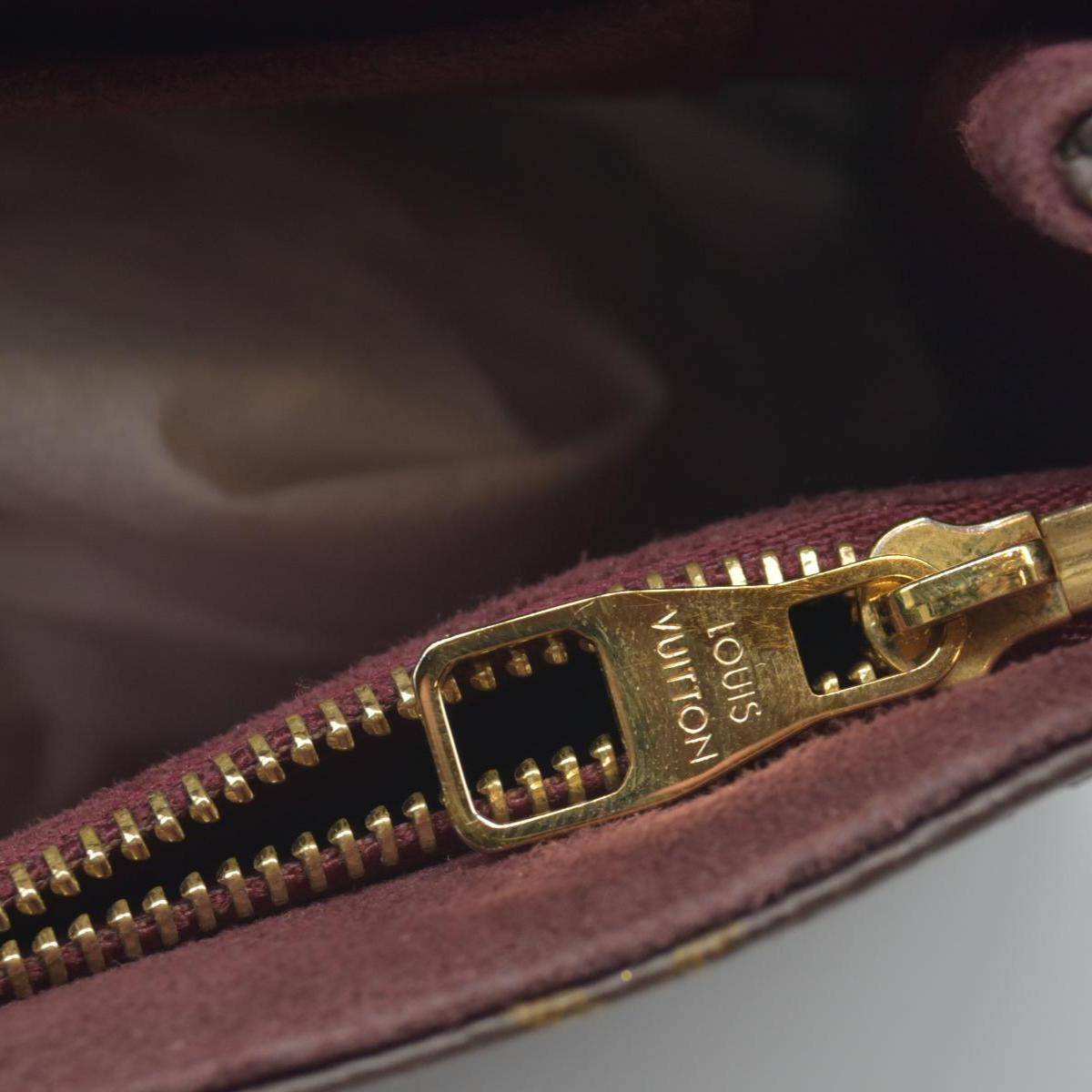 $2410 Louis Vuitton  LV Monogram Saint Placide PM Burgundy