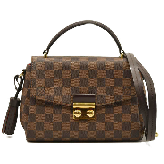 LOUIS VUITTON Damier Ebene Croisette TR1117