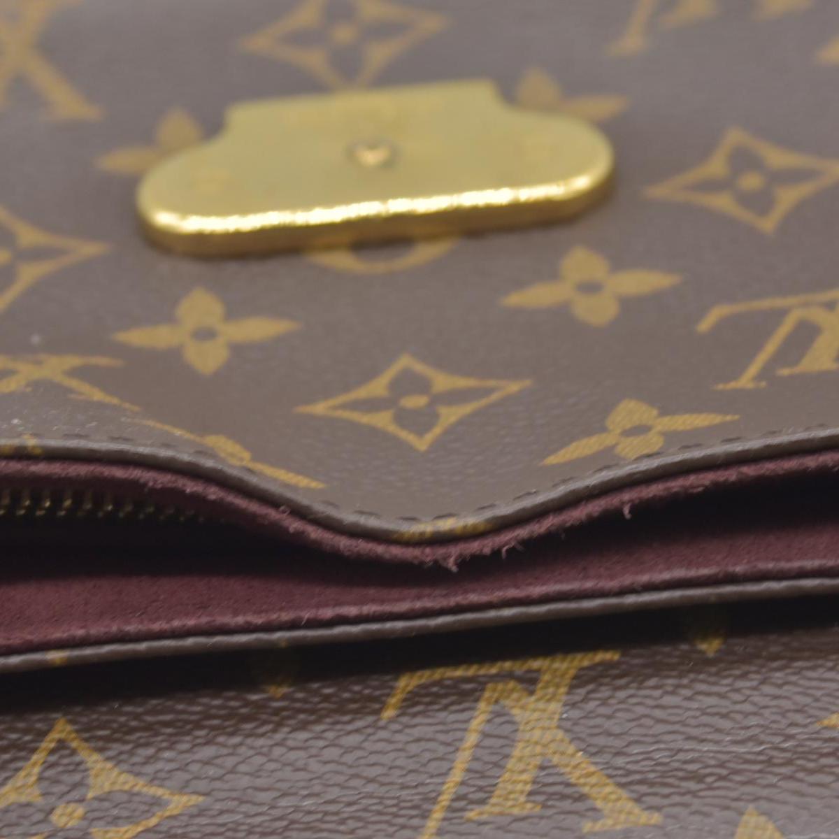 $2410 Louis Vuitton  LV Monogram Saint Placide PM Burgundy