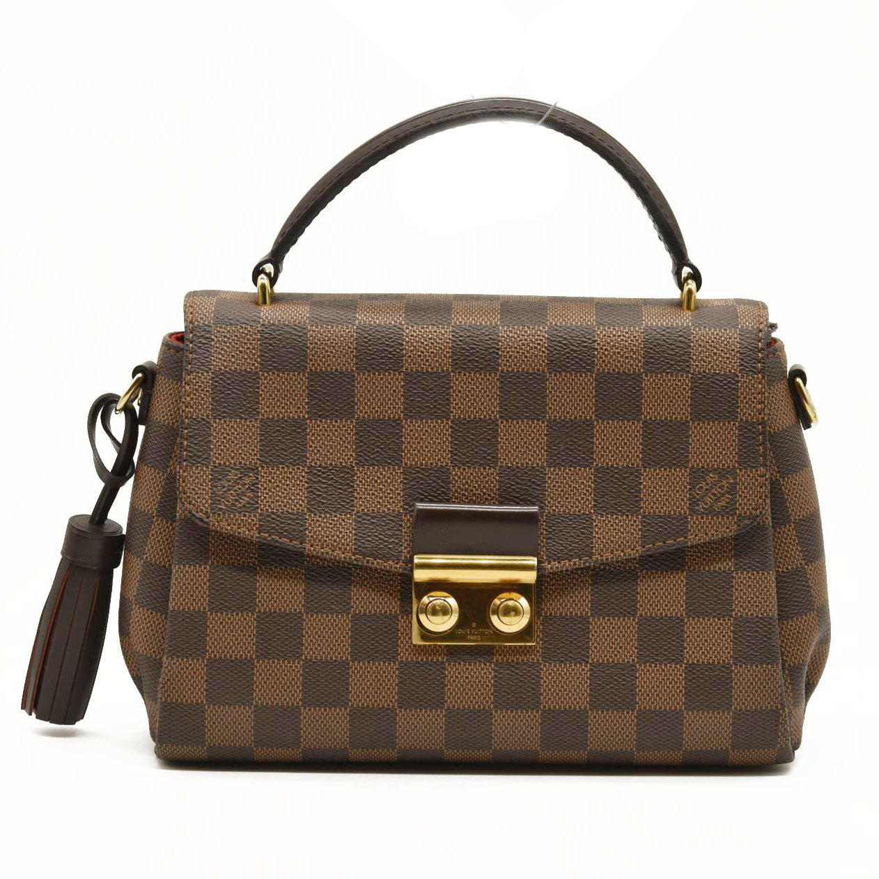 LOUIS VUITTON Damier Ebene Croisette TR1117