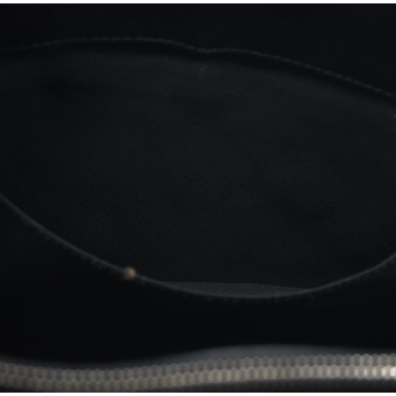 AUCTION $2900 Chanel  Caviar Quilted Grand Shopping Tote GST Black Silver Hardware 2008