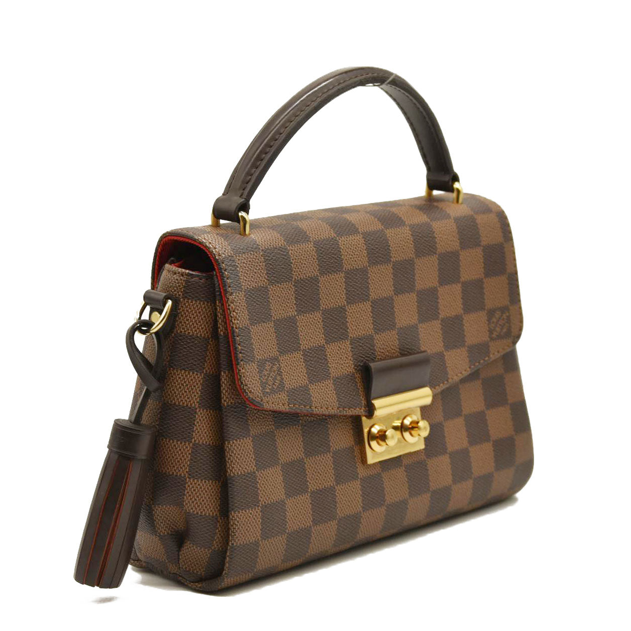 LOUIS VUITTON Damier Ebene Croisette TR1117
