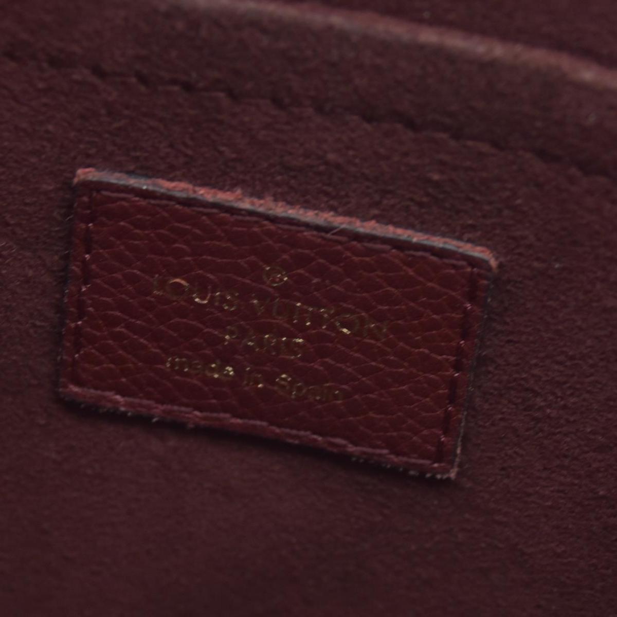 $2410 Louis Vuitton  LV Monogram Saint Placide PM Burgundy