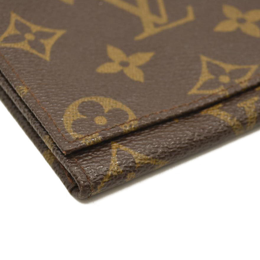 Vintage Louis Vuitton Monogram Bifold Long Wallet 844