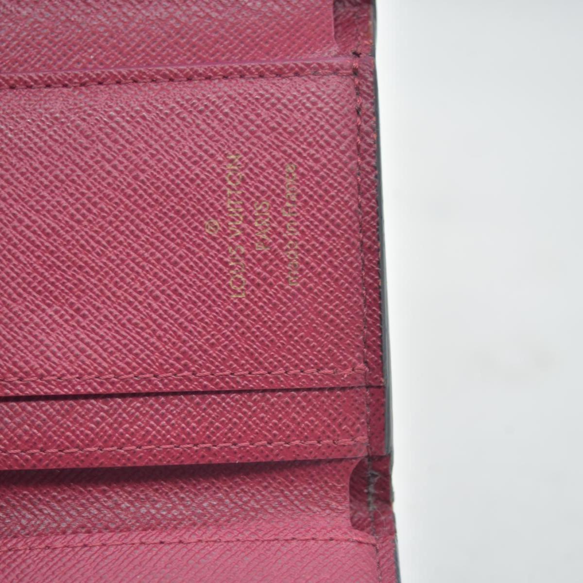 Louis Vuitton Monogram Portefeuille Zoe Mini Trifold Wallet Brown MI3210