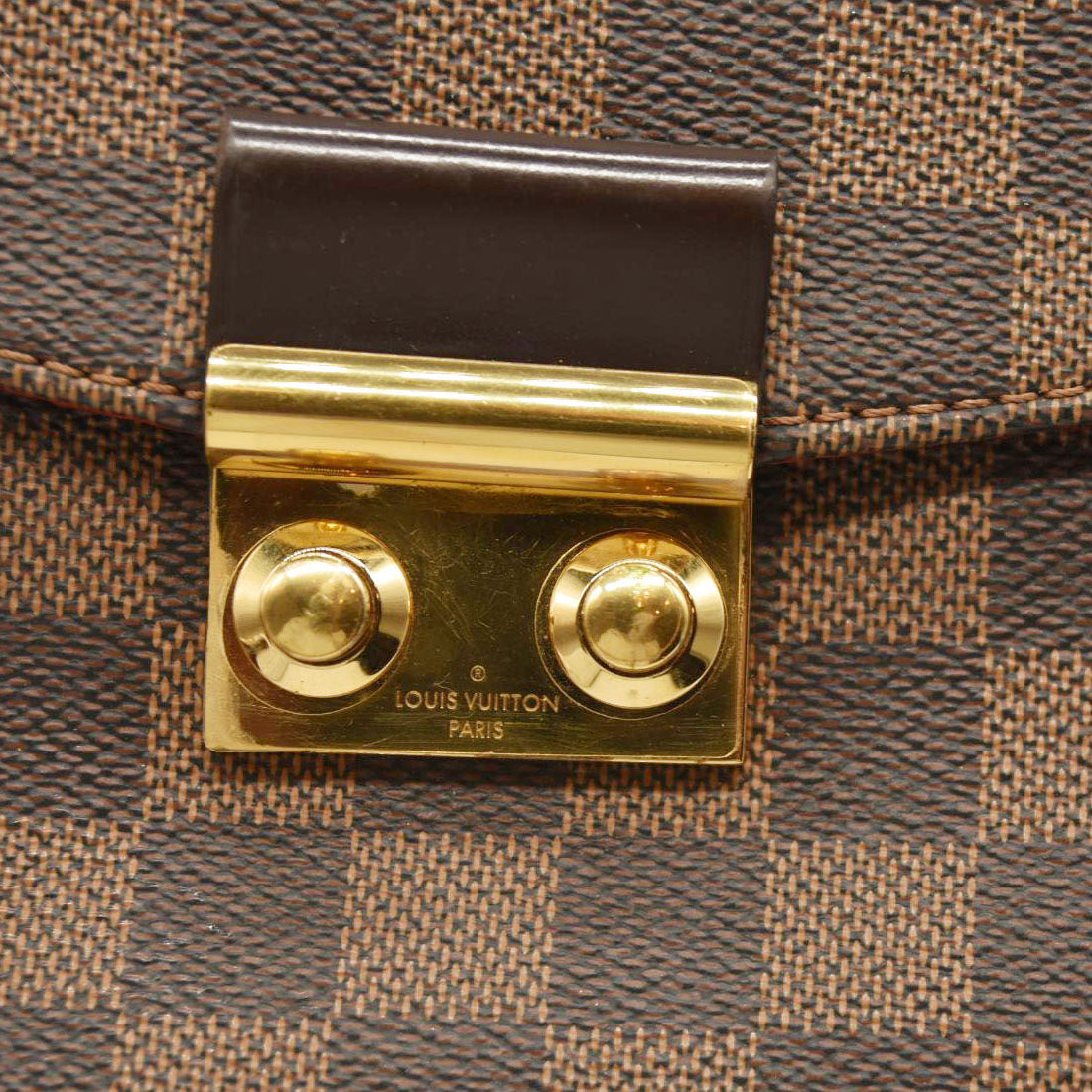 LOUIS VUITTON Damier Ebene Croisette TR1117