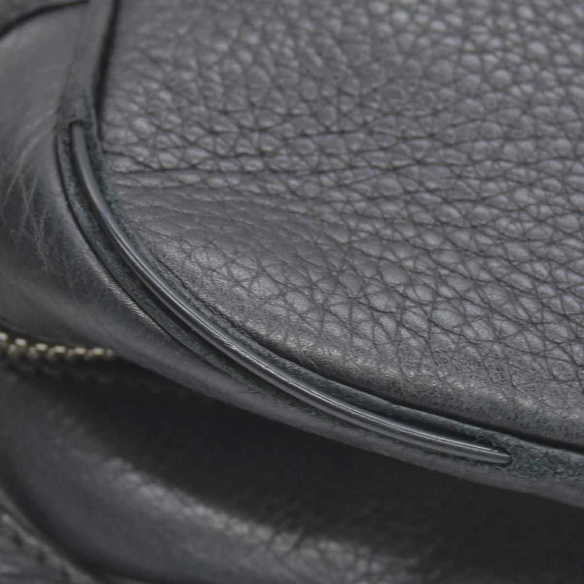 $1490 Gucci Pebbled Calfskin Small Soho Disco Bag Black