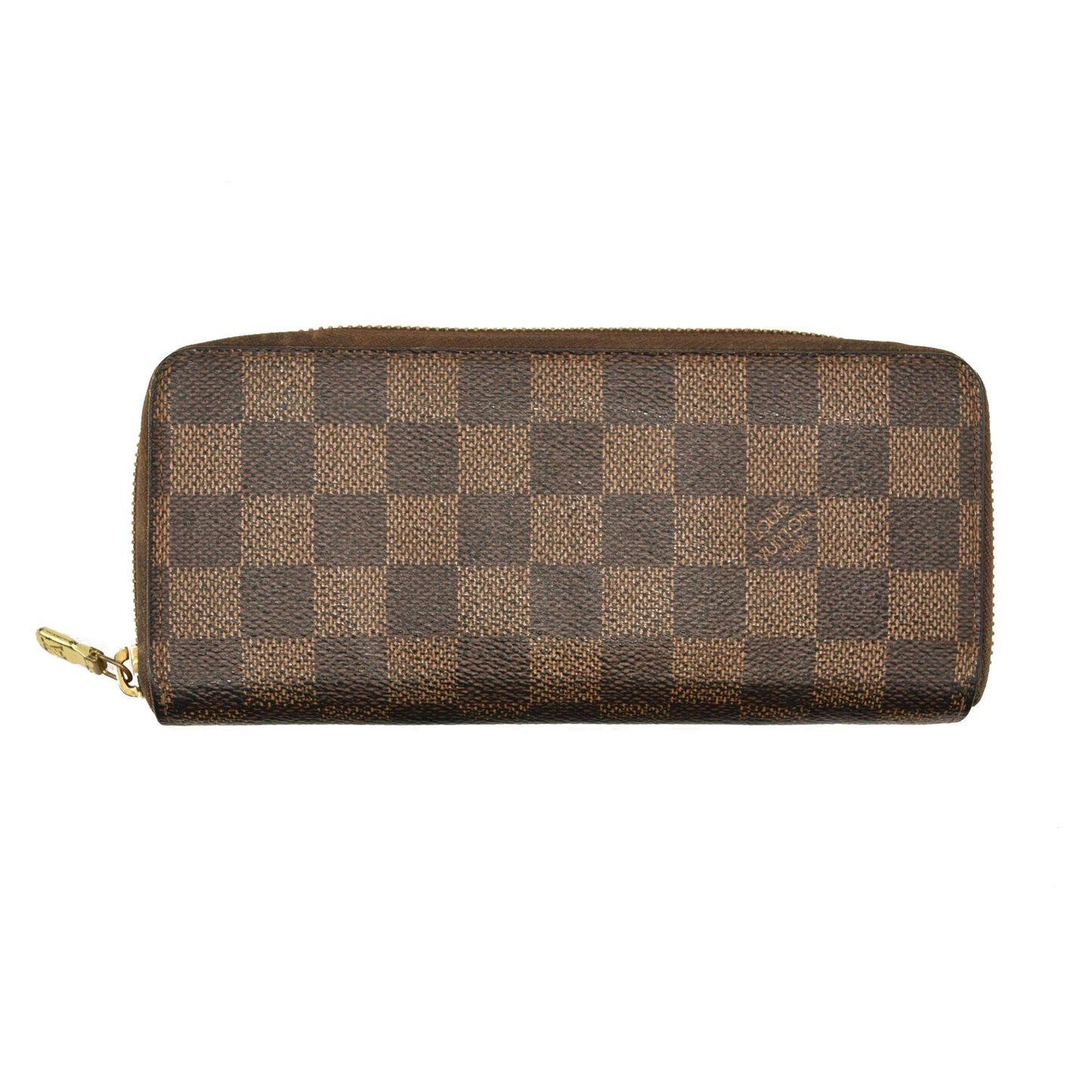Louis Vuitton  Damier Ebene Clemence Wallet Cherry CA3107