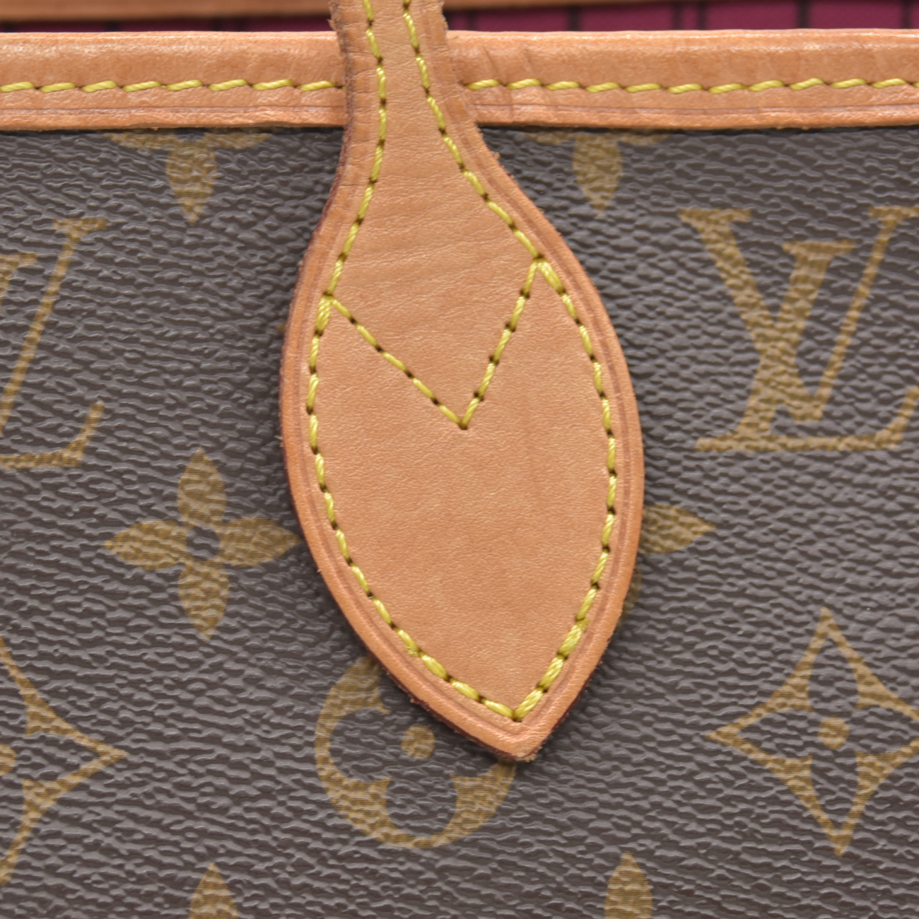 $2170 RFID Louis Vuitton Monogram Neo Neverfull MM Pivoine