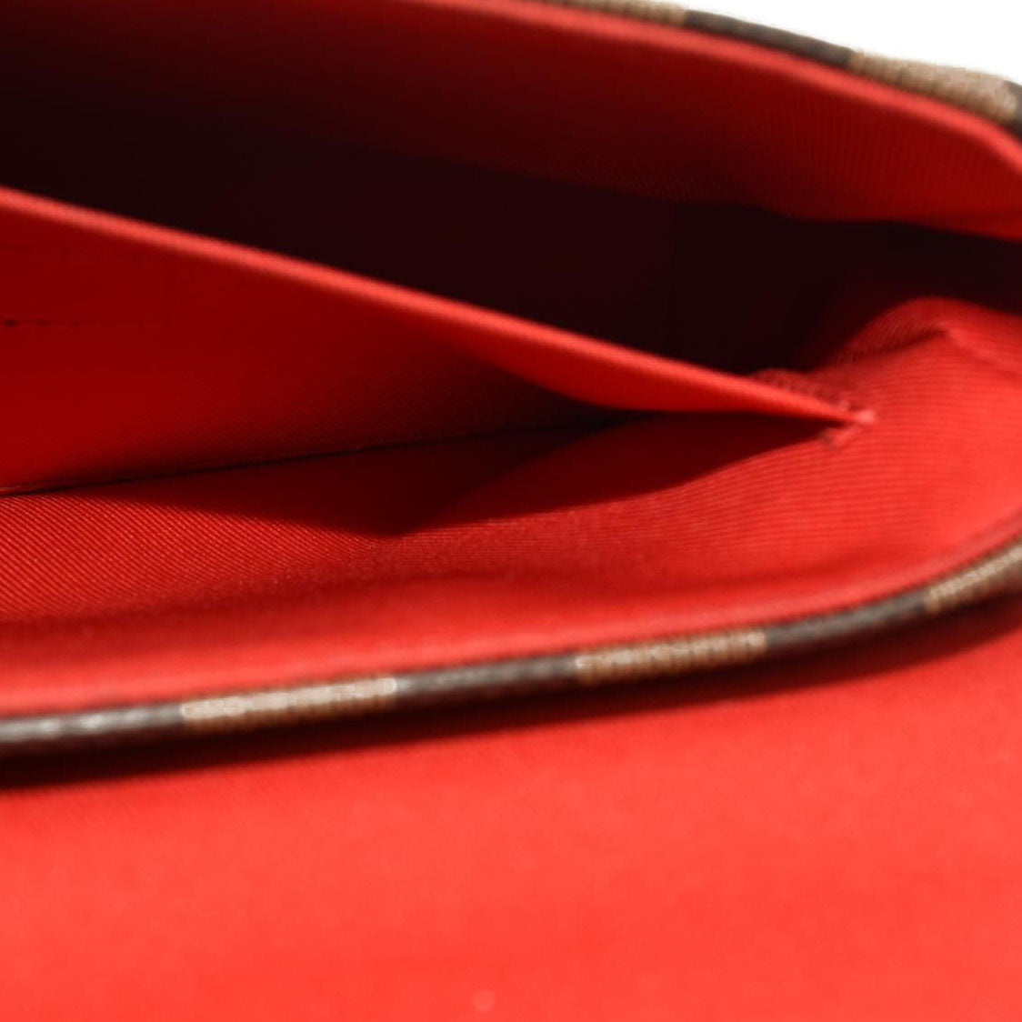 LOUIS VUITTON Damier Ebene Croisette TR1117