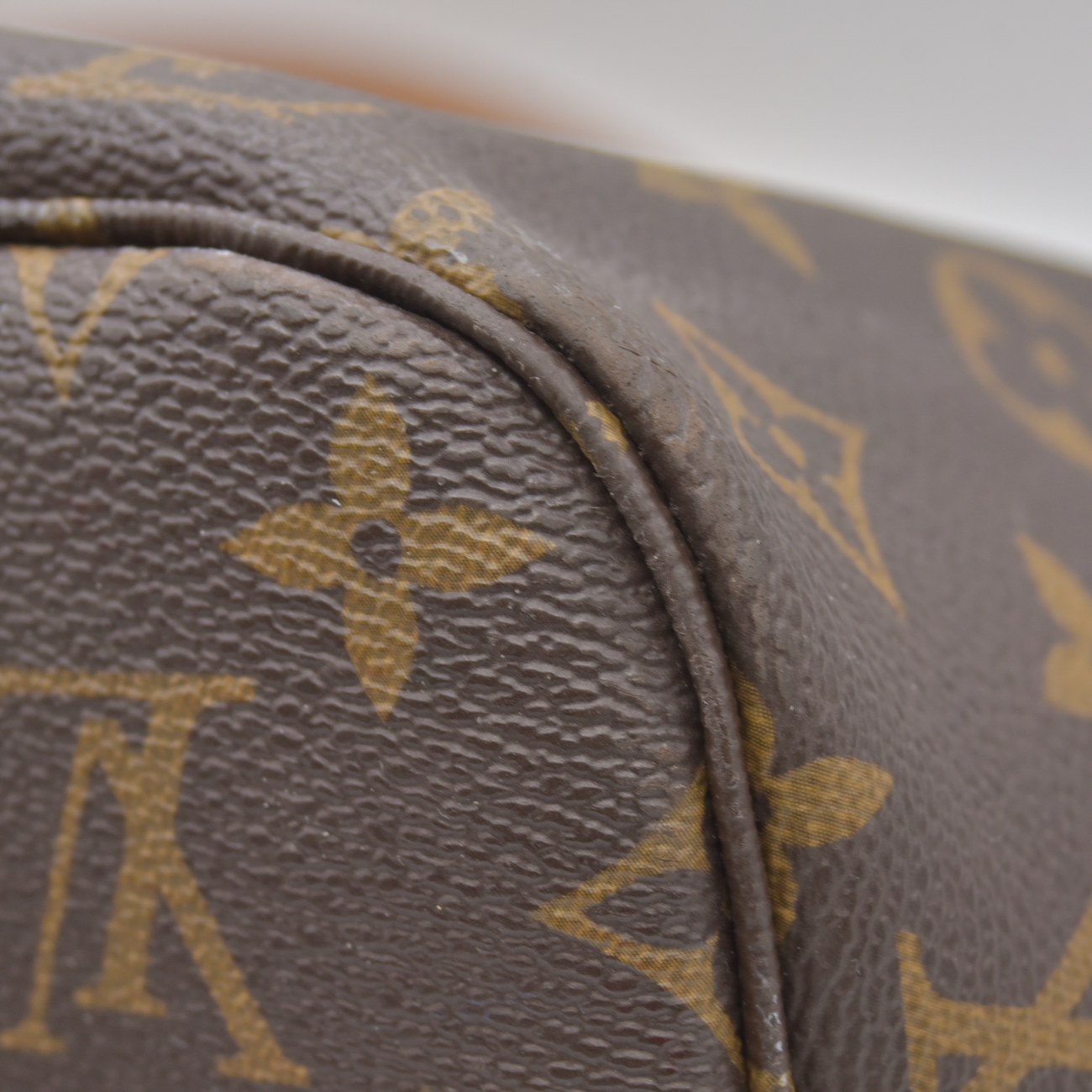$2170 RFID Louis Vuitton Monogram Neo Neverfull MM Pivoine