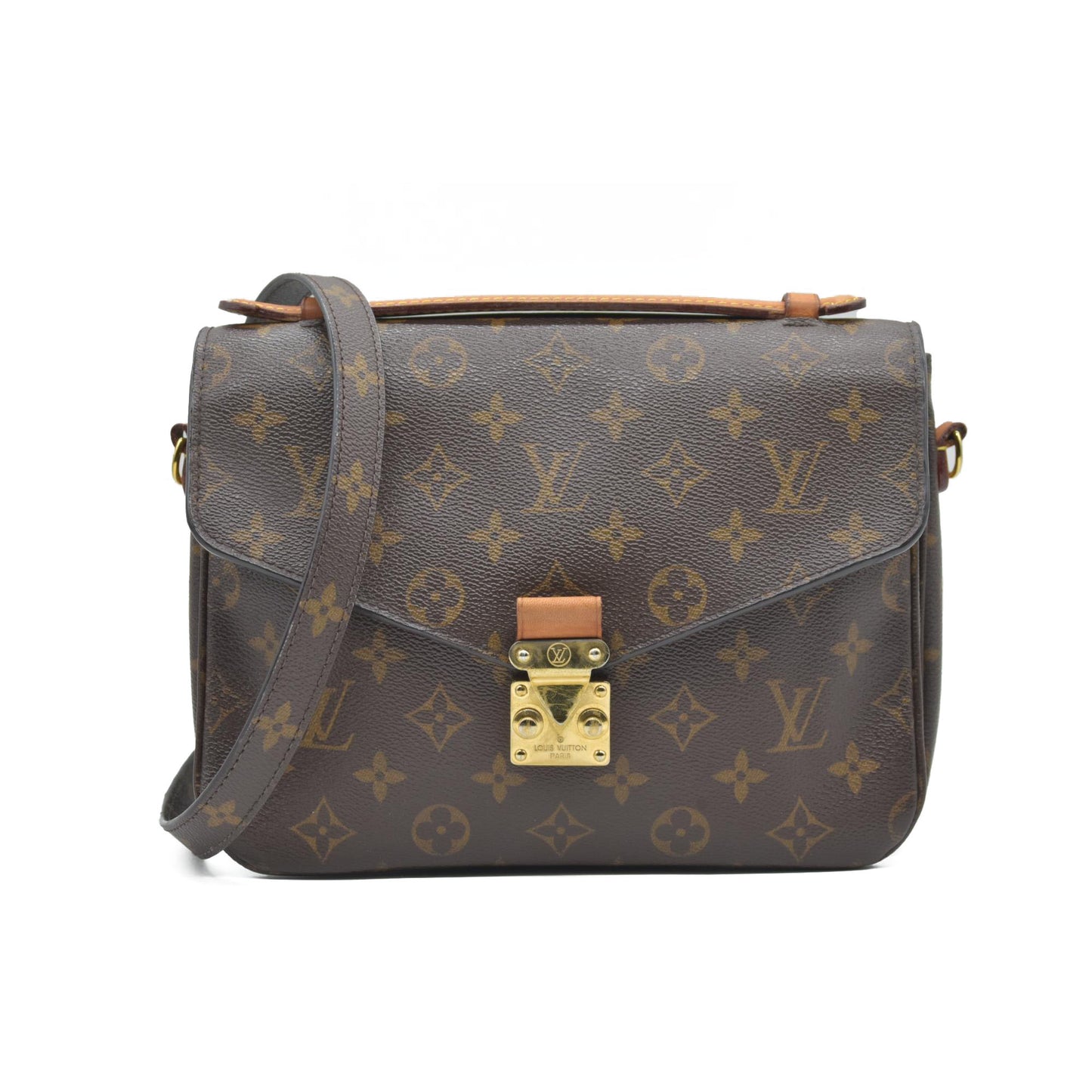 $2750 2019 Louis Vuitton  Monogram Pochette Metis AR2189