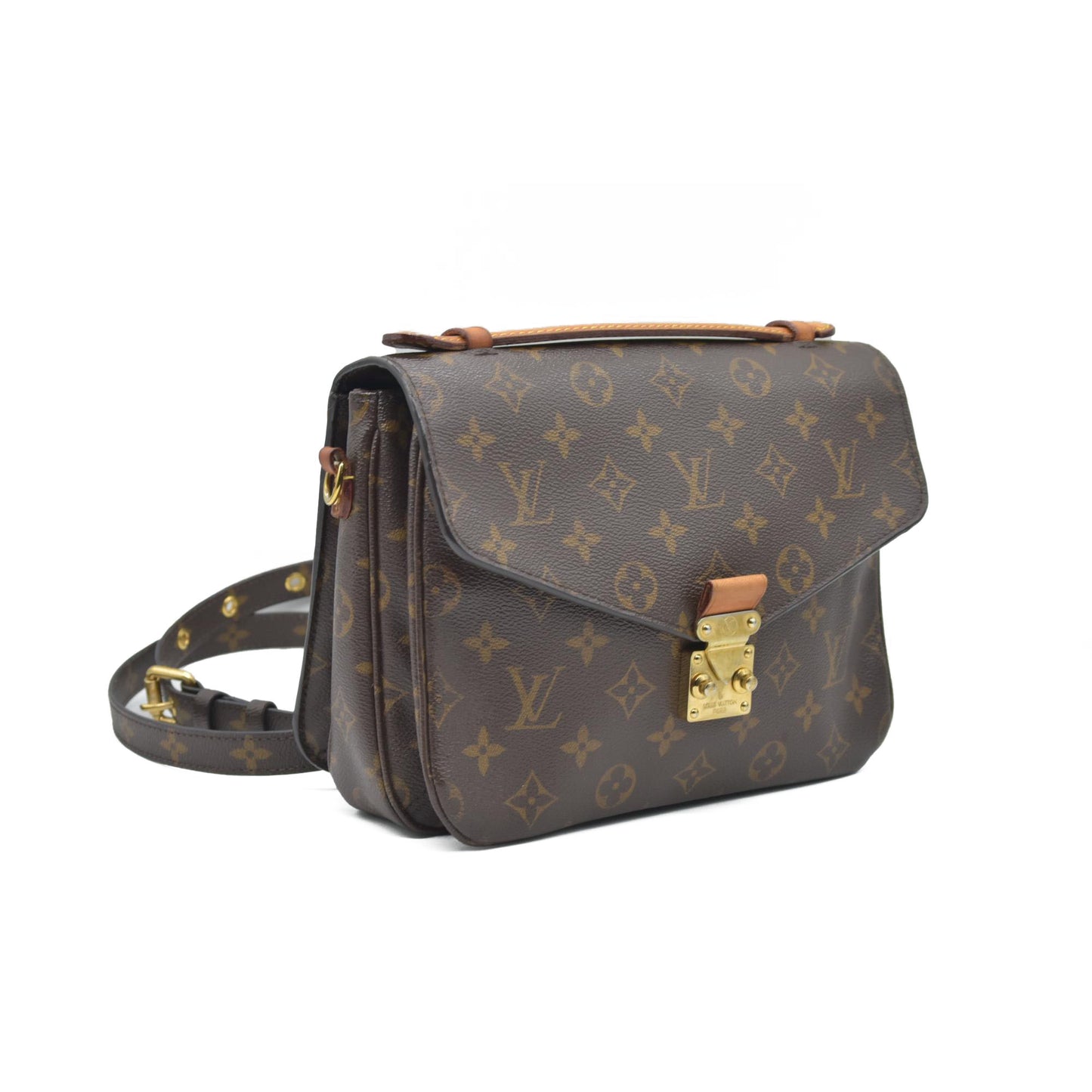$2750 2019 Louis Vuitton  Monogram Pochette Metis AR2189