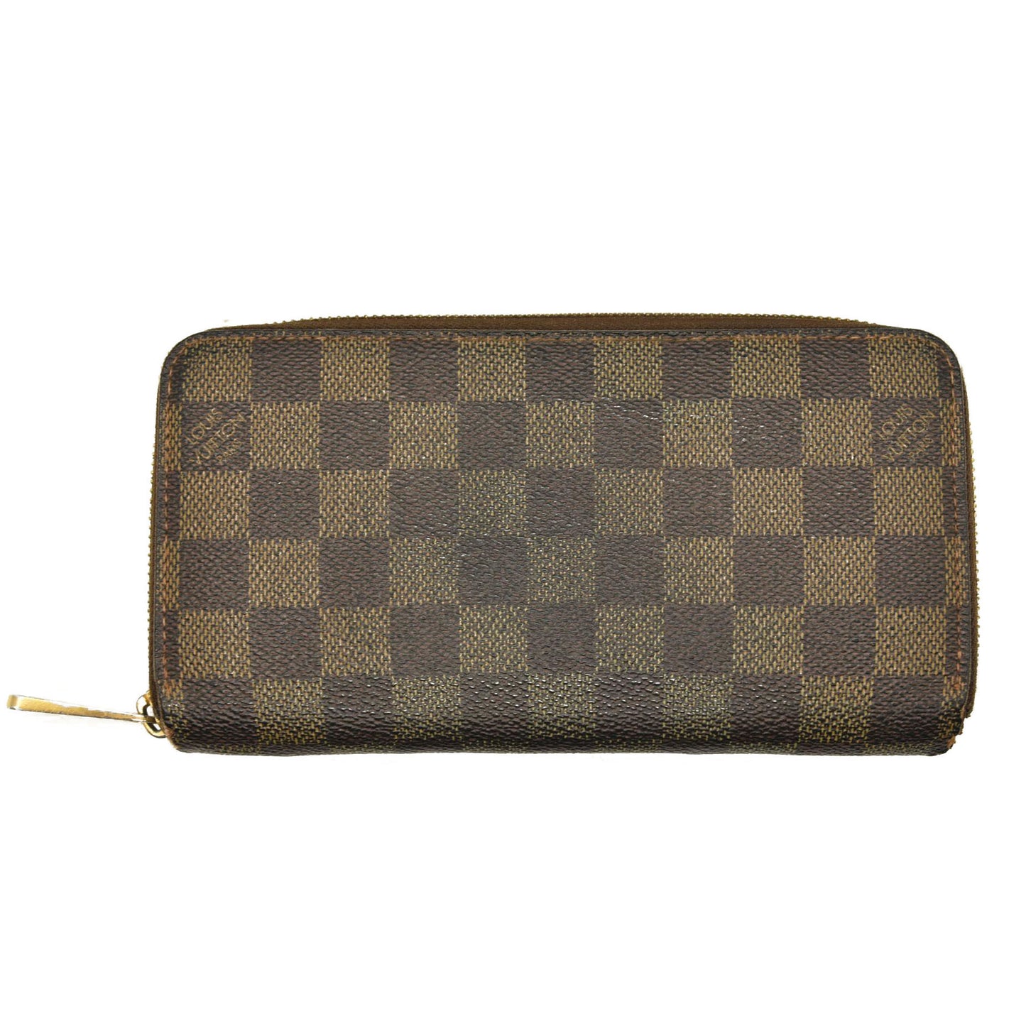 LOUIS VUITTON Damier Ebene Zippy Wallet CA1049