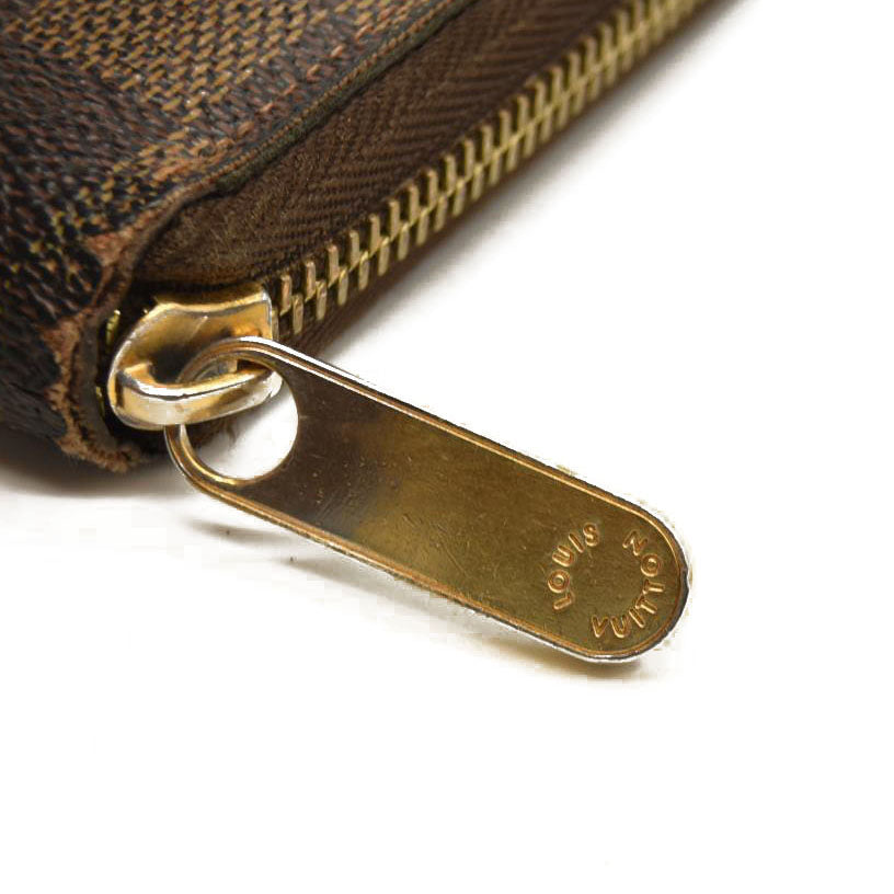 LOUIS VUITTON Damier Ebene Zippy Wallet CA1049