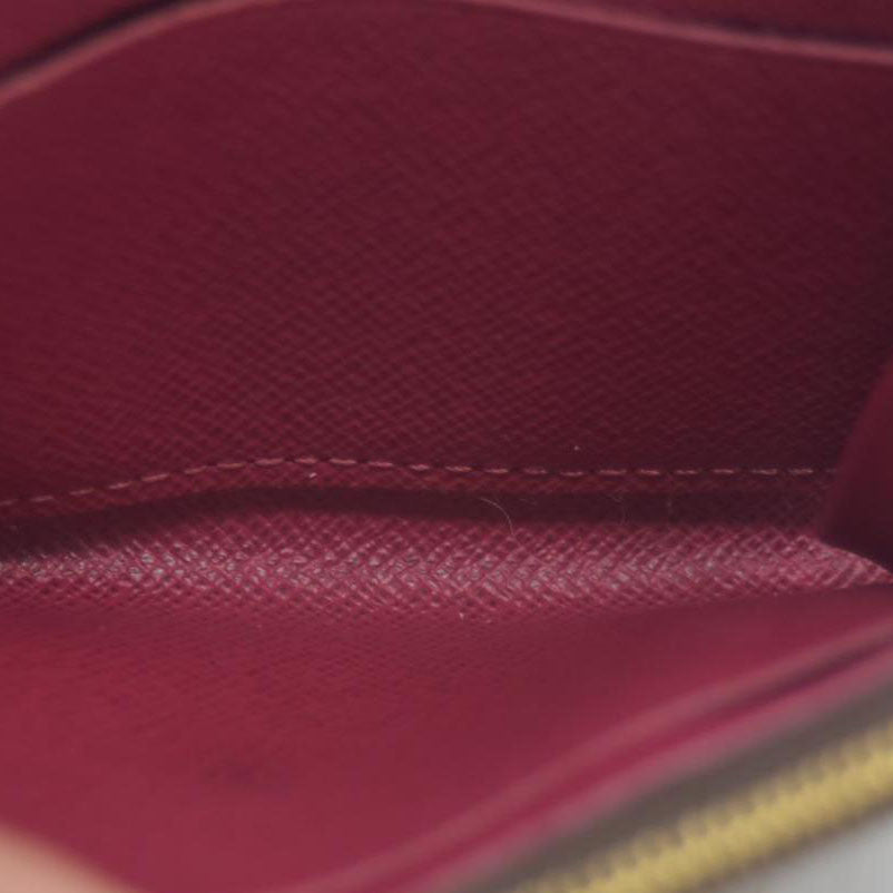 $450 2017 Louis Vuitton Monogram Porte Monnaie Rosalie Coin Purse Wallet Brown UB2137
