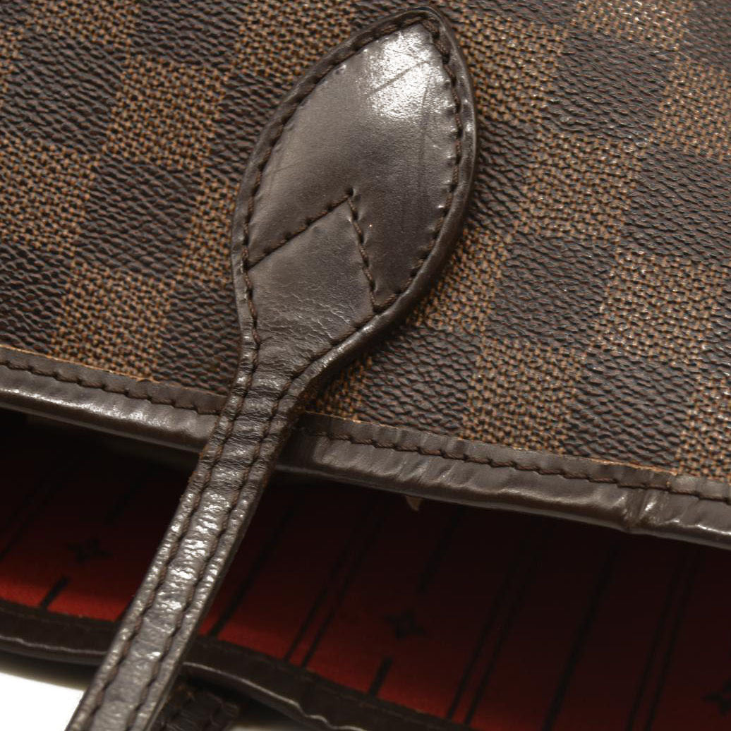 Louis Vuitton  Damier Ebene Neverfull MM AR4180