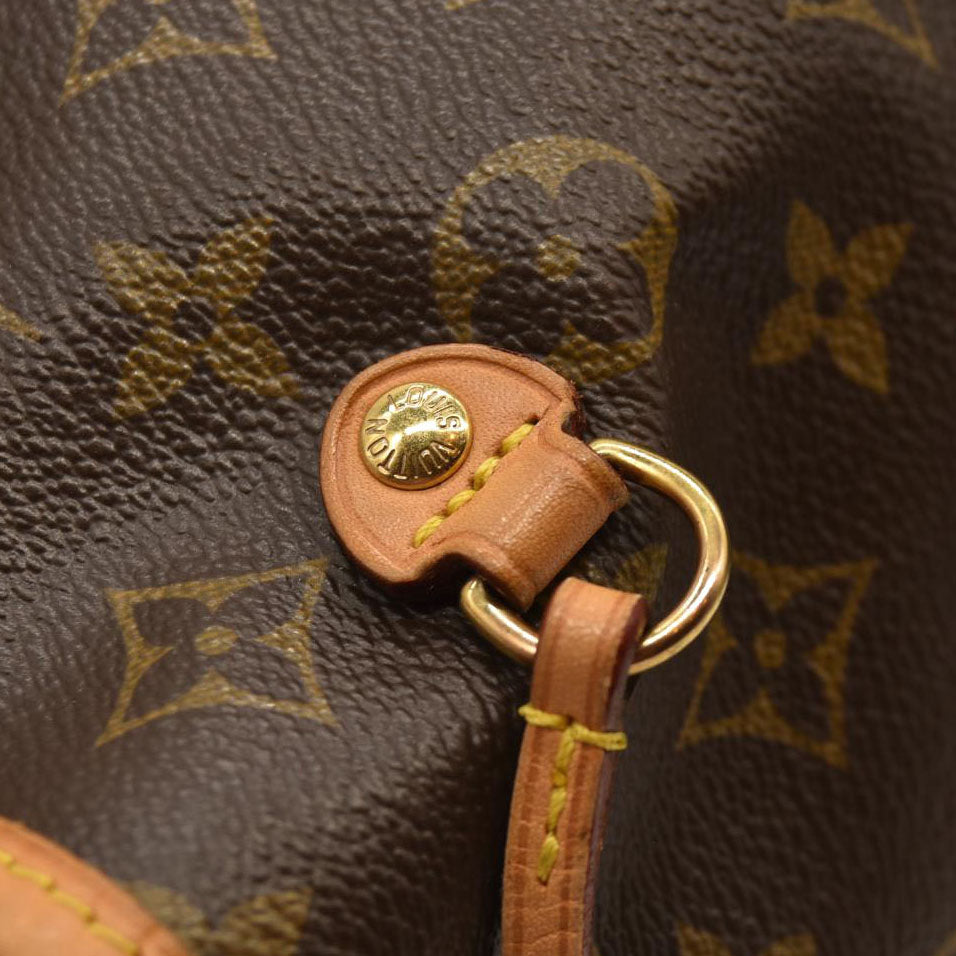 LOUIS VUITTON Monogram V Neverfull MM Hot Pink