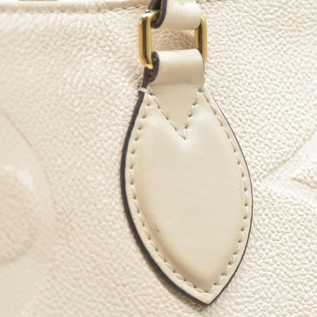 Louis Vuitton  Empreinte Monogram Giant Onthego GM Creme