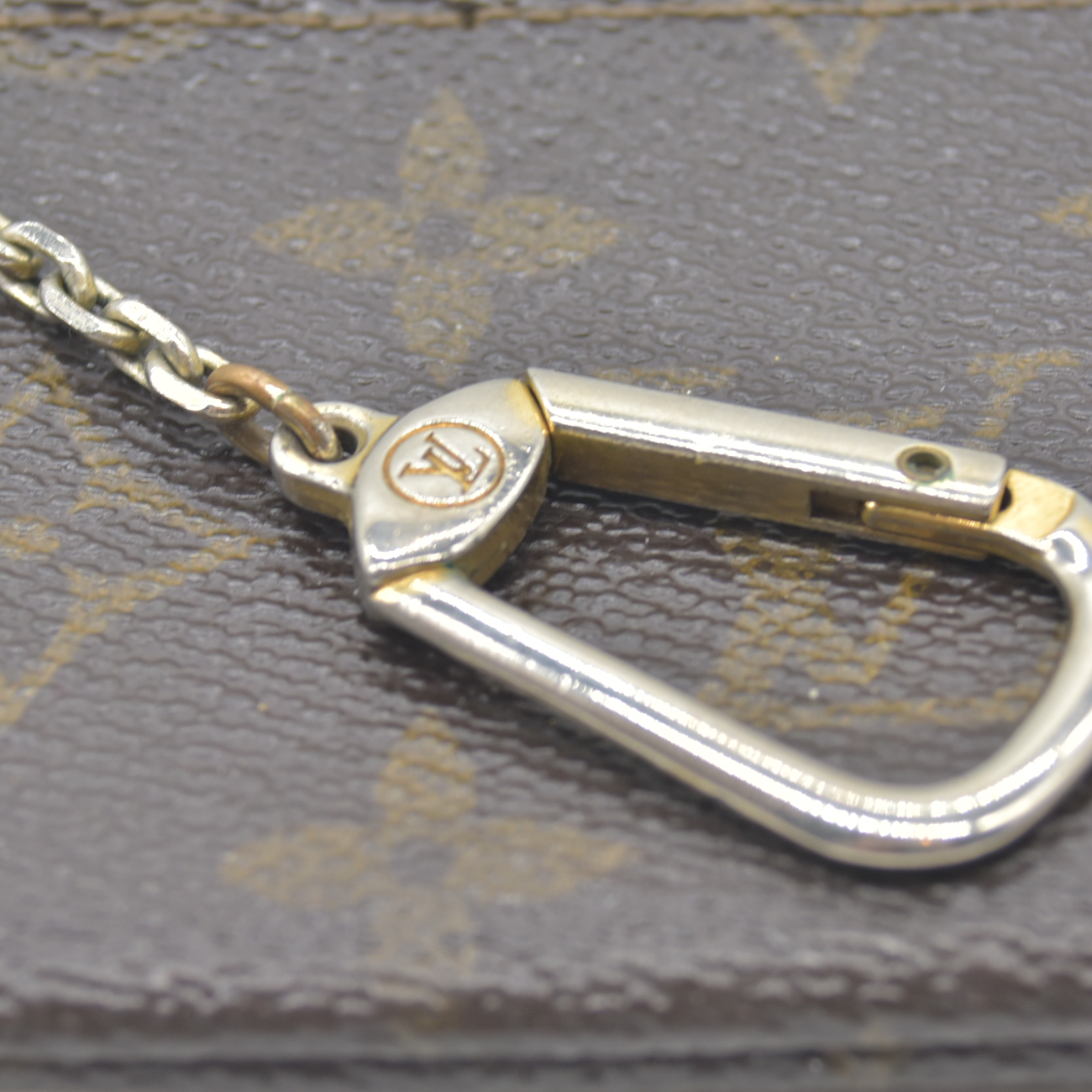 $345  Louis Vuitton  Monogram Key Pouch ET