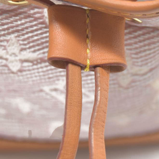 $2260 Louis Vuitton Monoglam Nano Noe Rose