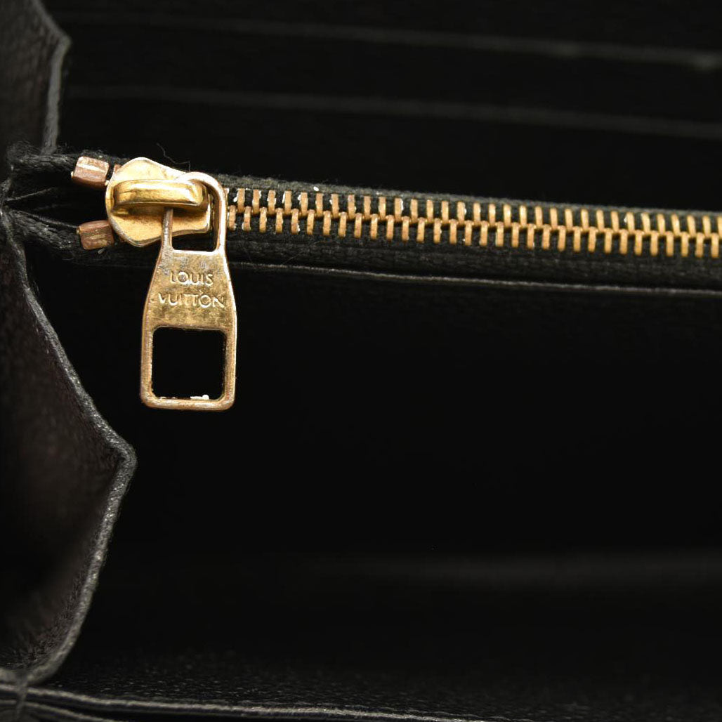 PRE-ORDER Louis Vuitton  Empreinte Zippy Wallet Black SP4105