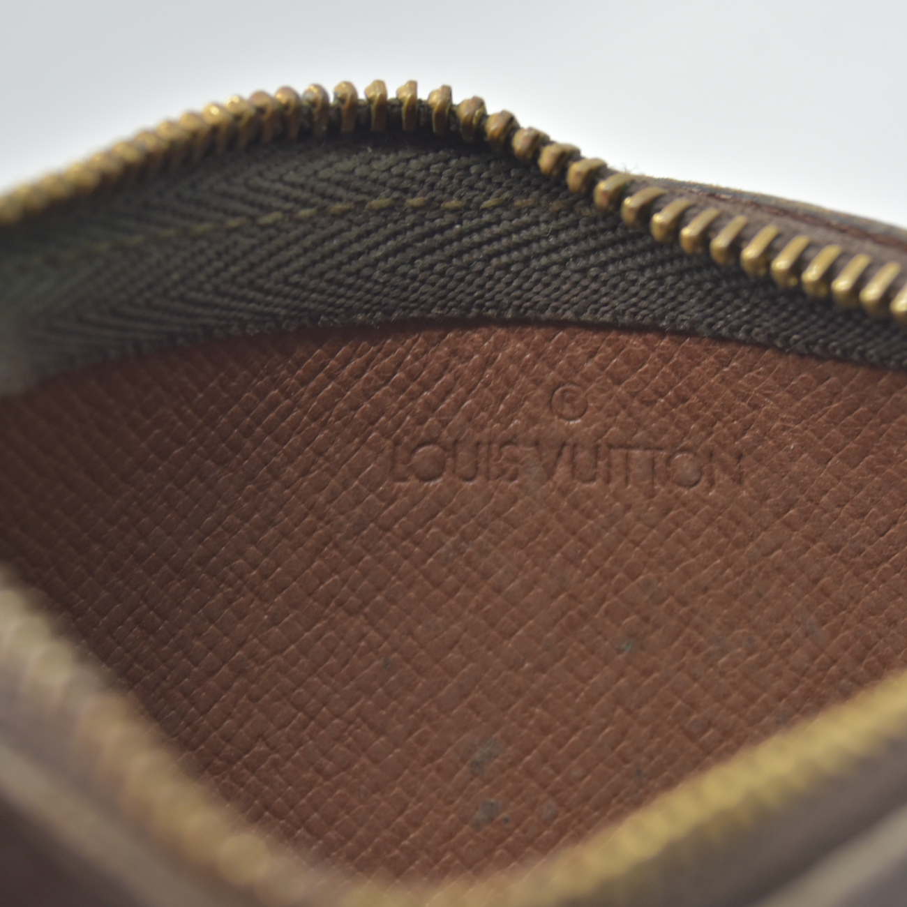 $345  Louis Vuitton  Monogram Key Pouch ET