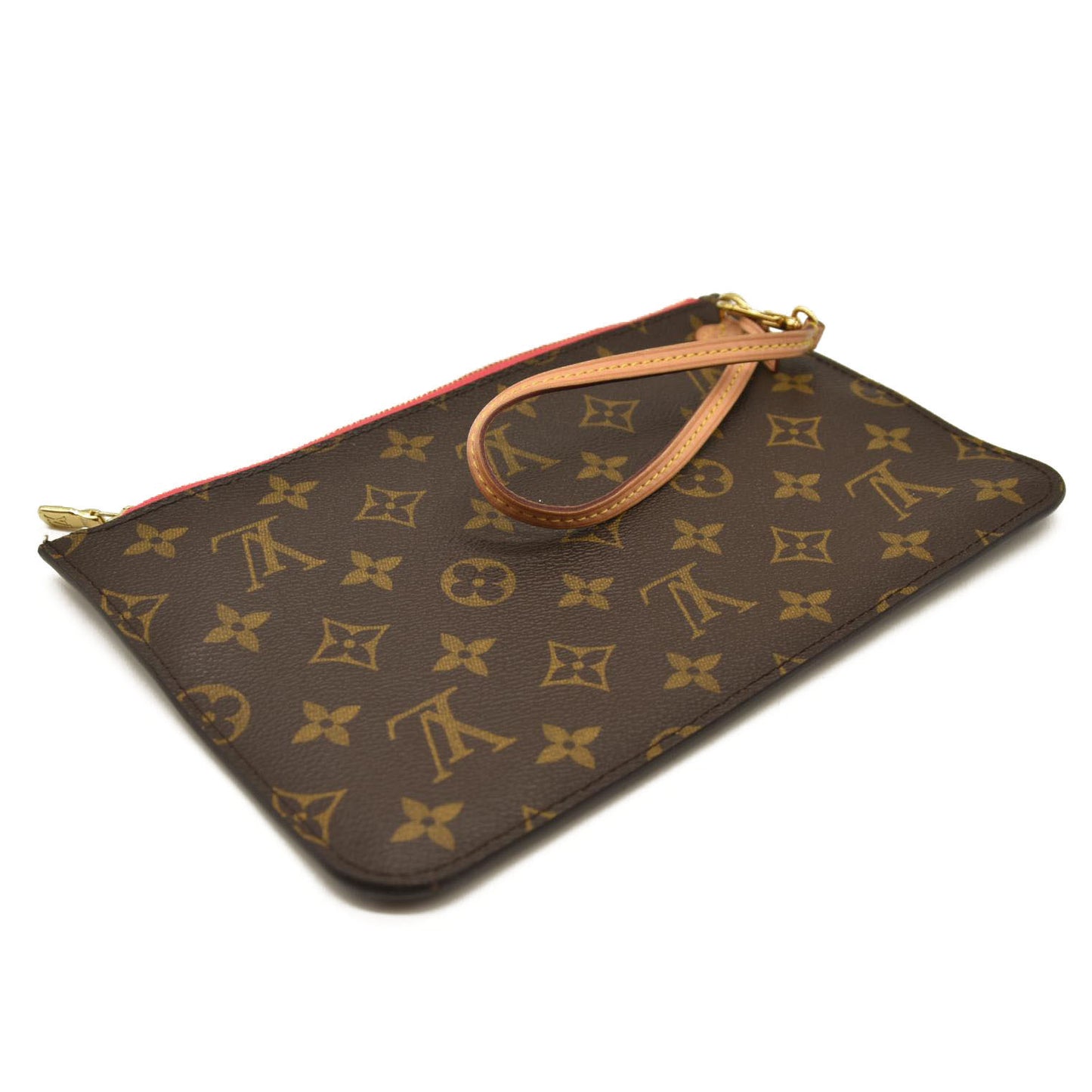 LOUIS VUITTON Monogram V Neverfull MM Hot Pink