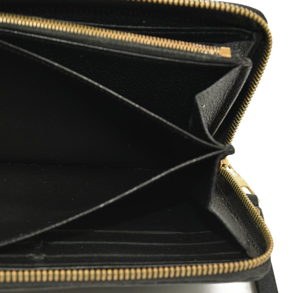 PRE-ORDER Louis Vuitton  Empreinte Zippy Wallet Black SP4105