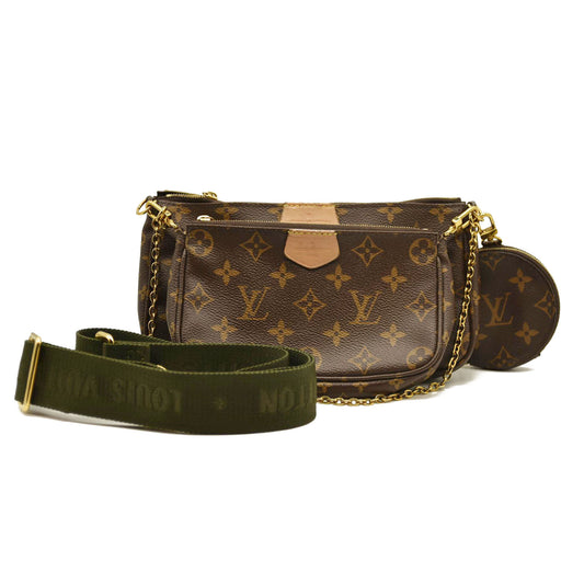 LOUIS VUITTON  Monogram Multi Pochette Accessories Kaki TA0280