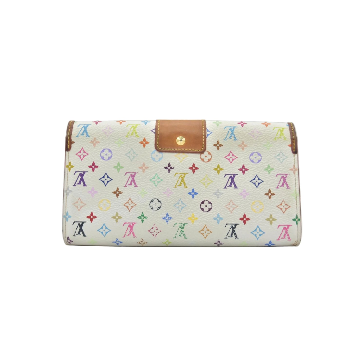 Louis Vuitton Monogram Multicolor Portefeiulle Sarah Noeud Wallet TH0171