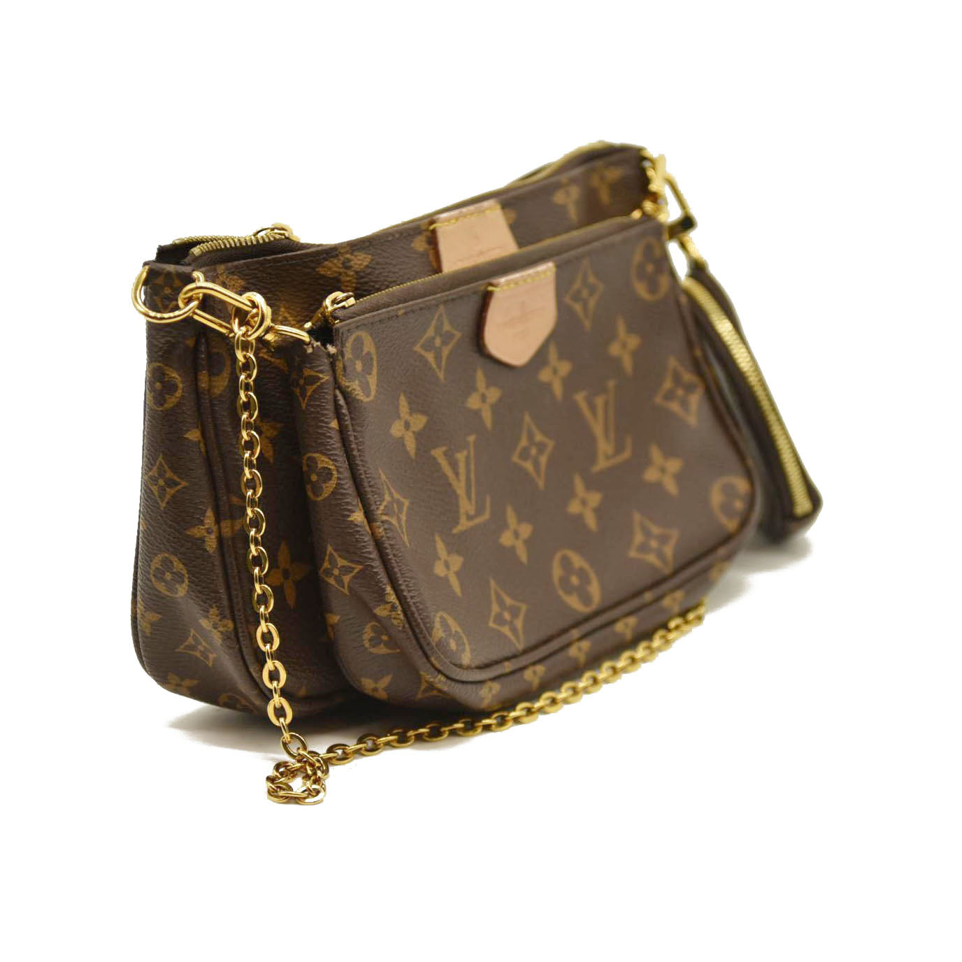 LOUIS VUITTON  Monogram Multi Pochette Accessories Kaki TA0280
