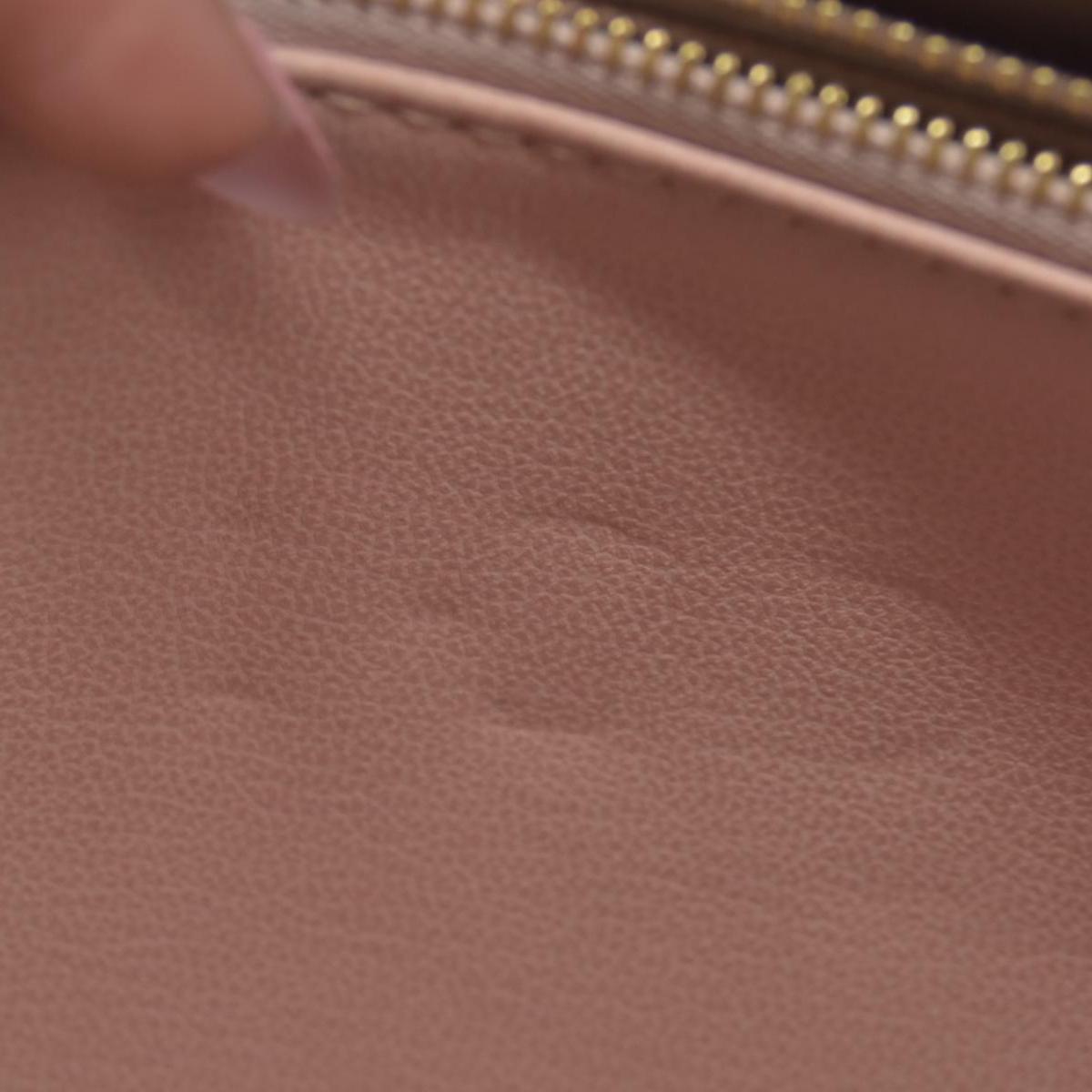$4950 Louis Vuitton Lambskin Embossed Monogram Coussin PM Black