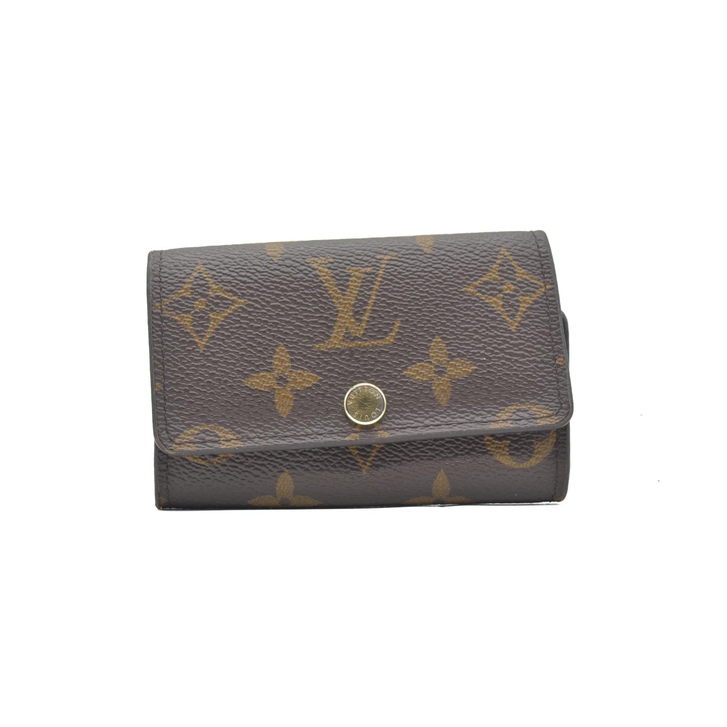 $345 Louis Vuitton Monogram 6 Key Multicles Holder Fuchsia RFID