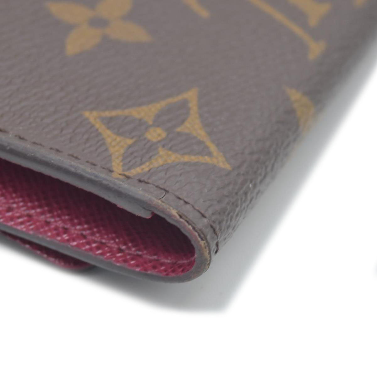 $345 Louis Vuitton Monogram 6 Key Multicles Holder Fuchsia RFID