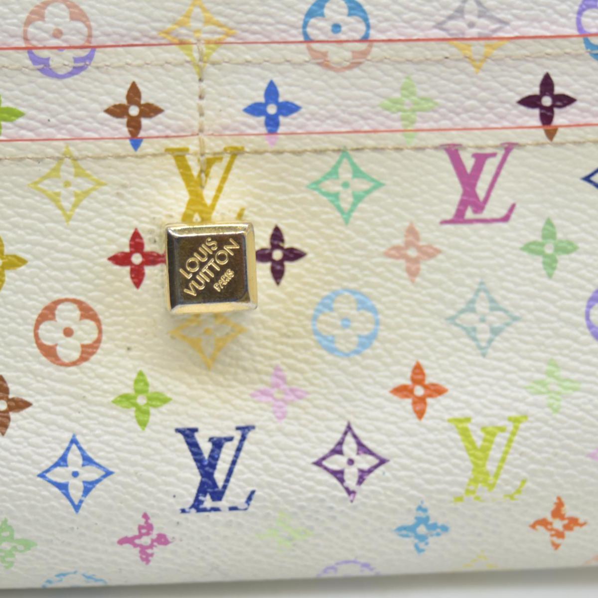 Louis Vuitton Monogram Multicolor Portefeiulle Sarah Noeud Wallet TH0171