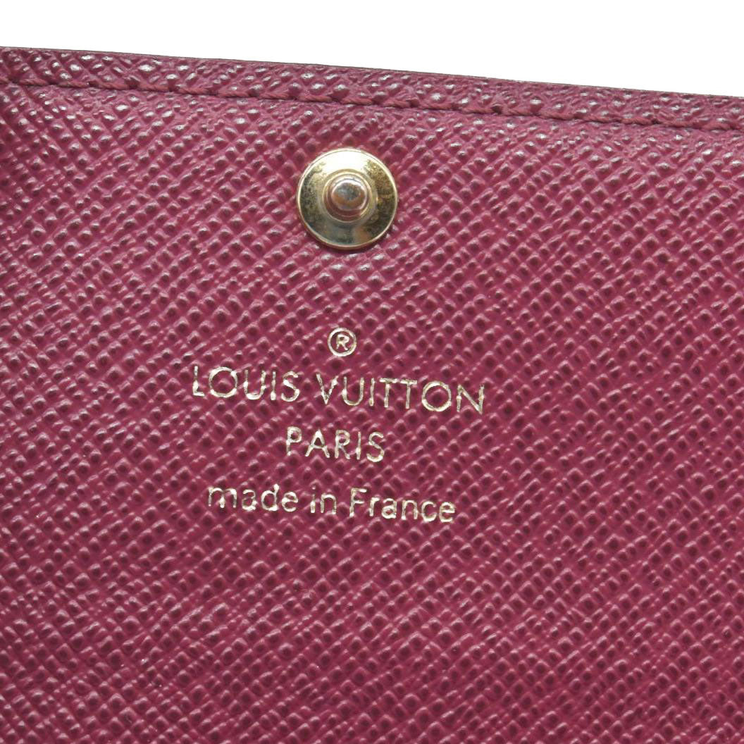 $345 Louis Vuitton Monogram 6 Key Multicles Holder Fuchsia RFID