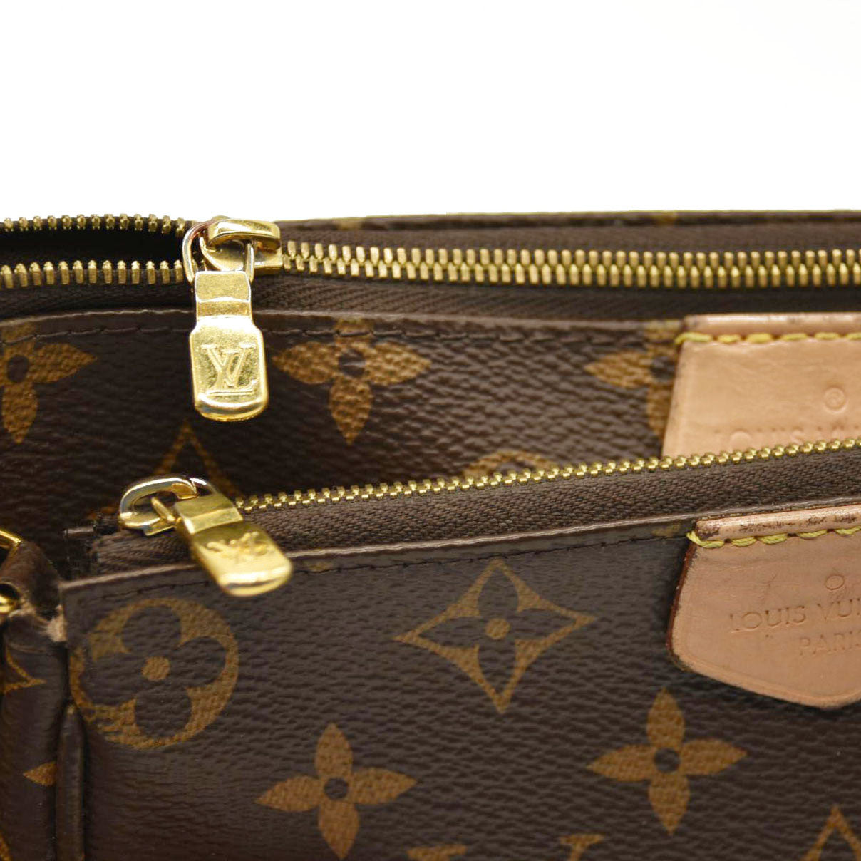 LOUIS VUITTON  Monogram Multi Pochette Accessories Kaki TA0280