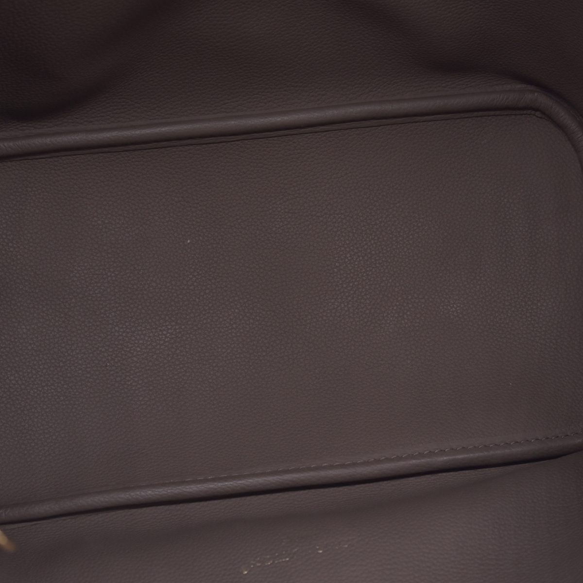 $3200 RFID Louis Vuitton Monogram Calfskin Neo Neverfull Inside Out MM Dark Fango Taupe