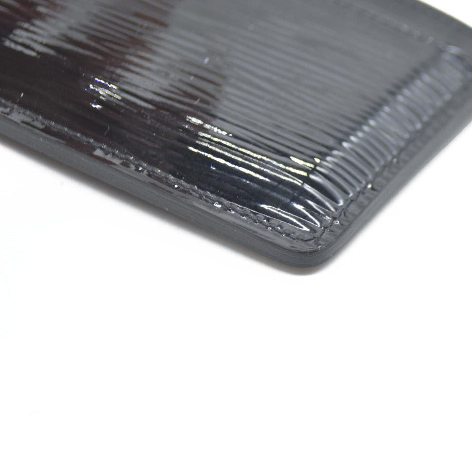 Louis Vuitton  Epi Card Holder Black Patent Leather