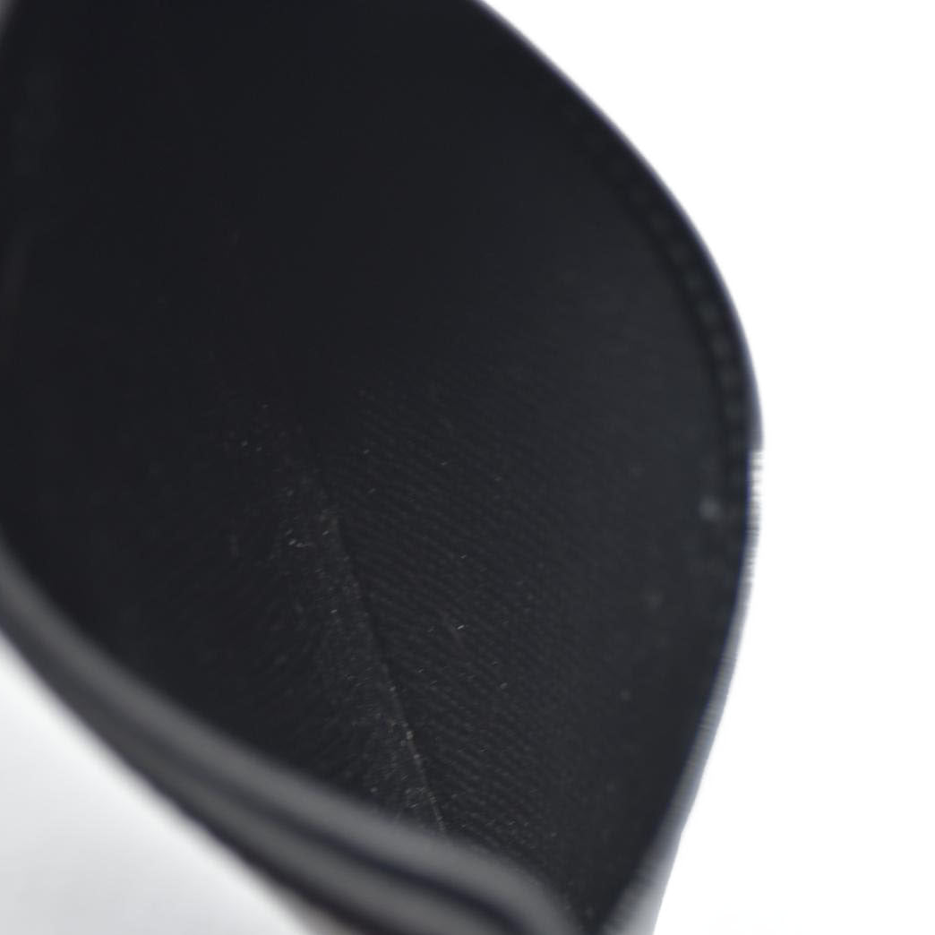 Louis Vuitton  Epi Card Holder Black Patent Leather