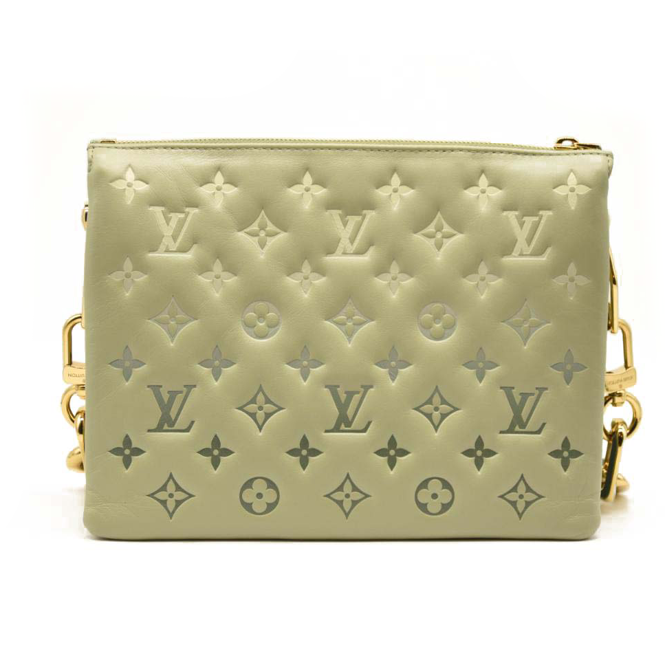 Louis Vuitton Coussin PM Sage Green Leather