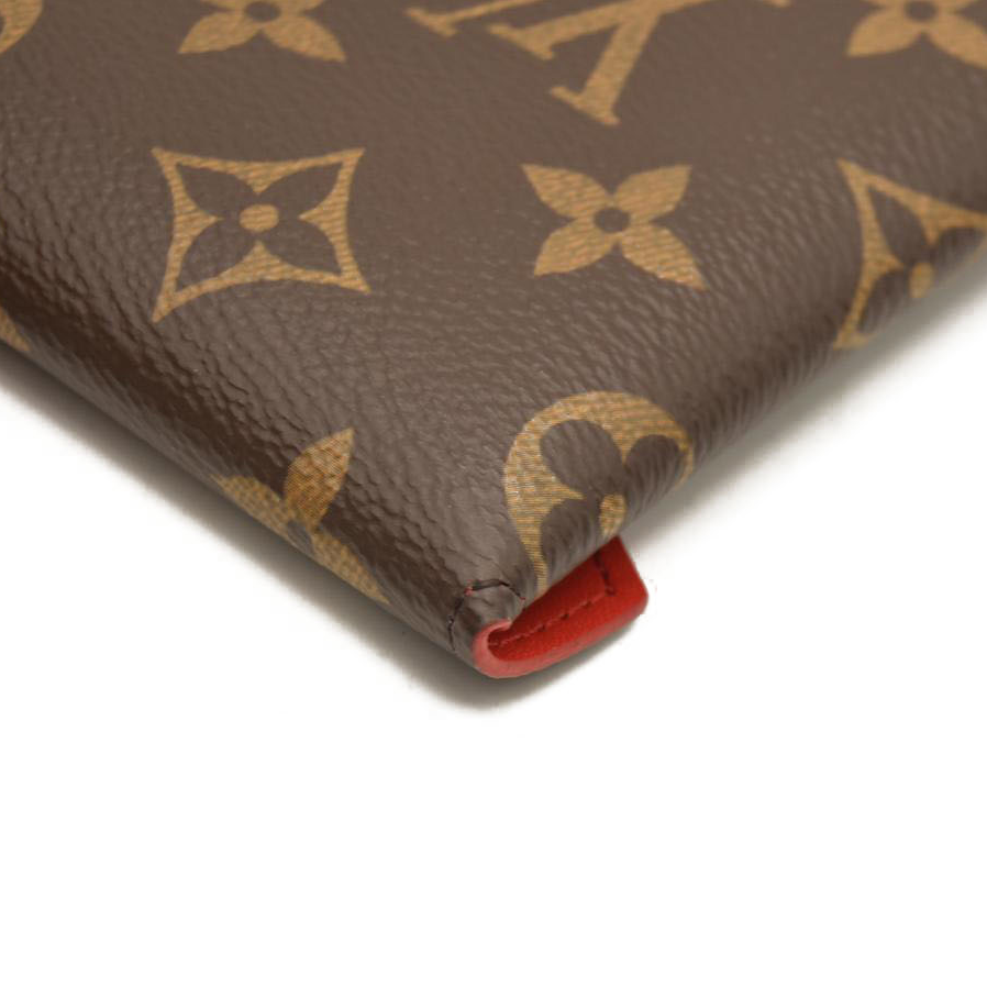Louis Vuitton  Monogram Medium Kirigami Pochette Insert Red